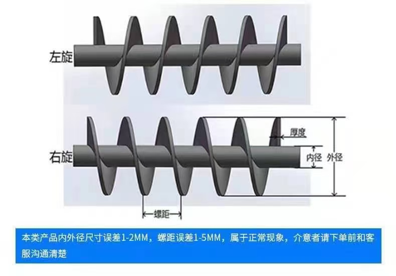 通辽市不锈钢螺旋叶片碳钢螺旋叶片 - 推荐